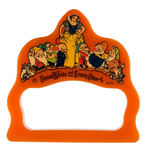 "SNOW WHITE AND THE SEVEN DWARFS" CATALIN PLASTIC NAPKIN HOLDER.