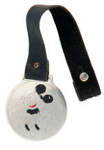 "MICKEY MOUSE INGERSOLL" POCKET WATCH & FOB.