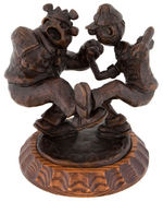 BEETLE BAILEY AND SARGE “NEGOTIATIONS” ARTIST’S PROOF LIMITED EDITION BRONZE.