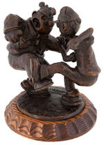 BEETLE BAILEY AND SARGE “NEGOTIATIONS” ARTIST’S PROOF LIMITED EDITION BRONZE.