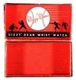 "'DIZZY' DEAN" RARE BOXED WRISTWATCH.