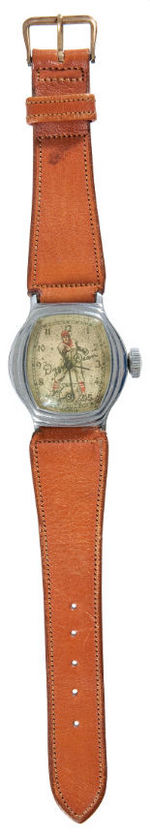 "'DIZZY' DEAN" RARE BOXED WRISTWATCH.