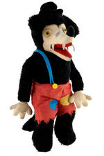 LARGE BIG BAD WOLF KNICKERBOCKER DOLL.