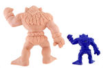 MONSTER IN MY POCKET "CYCLOPS" ORIGINAL 2-UP WAX SCULPT AND 1 TO 1 PROTOTYPE FIGURE.