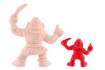 MONSTER IN MY POCKET "RED CAP" ORIGINAL 2-UP WAX SCULPT AND 1 TO 1 PROTOTYPE FIGURE.