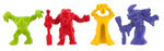 MONSTER IN MY POCKET LOT OF FOUR 1 TO 1 PROTOTYPE FIGURES.