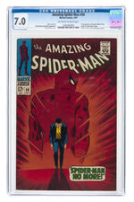 "THE AMAZING SPIDER-MAN" #50 JULY 1967 CGC 7.0 FINE/VF (FIRST KINGPIN).