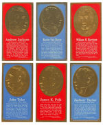 PRESIDENTS AND FAMOUS AMERICANS TOPPS GUM CARD SET.