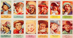 TOPPS X-RAY ROUNDUP STAMP SHEET.