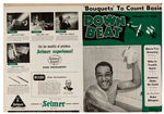 “DOWN BEAT” AND “METRONOME” JAZZ MAGAZINE LOT OF 13 FULL YEARS IN BOUND VOLUMES-156 ISSUES.