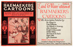 “RAEMAKER’S CARTOONS” LOT OF SIX VINTAGE MAGAZINES INCLUDING  FIRST ISSUE.