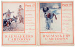 “RAEMAKER’S CARTOONS” LOT OF SIX VINTAGE MAGAZINES INCLUDING  FIRST ISSUE.