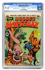 HOODED HORSEMAN #21 JANUARY-FEBRUARY 1952  CGC 9.0  WHITE PAGES  MILE HIGH COPY.