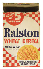 SPACE PATROL/RALSTON CEREAL BOX W/PREMIUM OFFER.