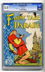 FAIRY TALE PARADE #1  JUNE-JULY 1942  CGC 5.0  OFF-WHITE PAGES.