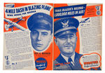 "WHEATIES AIR MAIL FLYER'S MEDAL OF HONOR WINNERS" SERIES BOX BACK SET.