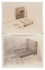 GUM BOX DISPLAY VINTAGE PHOTOGRAPHS.