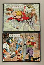 "THE MAN FROM U.N.C.L.E. " FRAME TRAY PUZZLE SET.