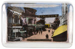 “CONEY ISLAND” VINTAGE PAPERWEIGHT TRIO.