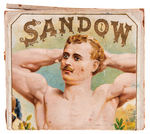 STRONGMAN “SANDOW” VINTAGE CIGAR BOX.