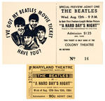 THE BEATLES "A HARD DAY'S NIGHT" EPHEMERA LOT.