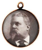 FITZHUGH LEE CIRCA 1898 SMALL PORTRAIT MEDALLION.