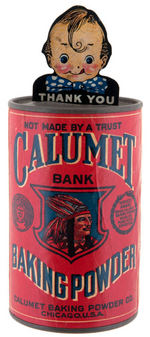 “CALUMET BAKING POWDER” BANK.