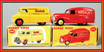 "DINKY" ADVERTISING VAN PAIR.