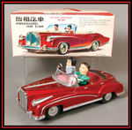 LARGE BOXED CHINESE "PHOTOING ON CAR" BOXED BATTERY TOY.