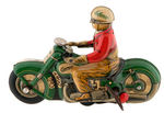 "SCHUCO CURVO 1000" BOXED WIND-UP MOTORCYCLE.