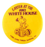 "EASTER AT THE WHITE HOUSE 1982" WITH SNOOPY.