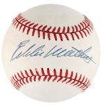 BASEBALL'S 500 HOME RUN CLUB SIGNED BASEBALL TRIO.