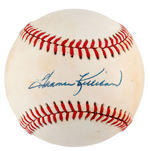 BASEBALL'S 500 HOME RUN CLUB SIGNED BASEBALL TRIO.