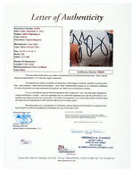 JOHN KENNEDY JR. SIGNED LOOK MAGAZINE WITH JSA CERTIFICATE.