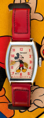 "INGERSOLL - US TIME MICKEY MOUSE WRIST WATCH" BOXED 1947 MODEL.