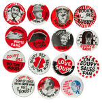 THE ULTIMATE SOUPY SALES BUTTON COLLECTION.