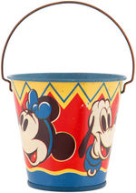 DISNEY MICKEY MOUSE & FRIENDS "HAPPYNAK SEASIDE" ENGLISH SAND PAIL.