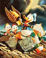 "THE FINE ART OF WALT DISNEY'S DONALD DUCK" HIGH QUALITY LIMITED EDITION BOOK SIGNED BY CARL BARKS.