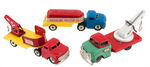 JAPANESE TIN TOY VEHICLE LOT.