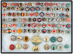 101 AUSTRALIAN BUTTONS FROM WWI & II AND WELFARE APPEALS 1918-1950s.