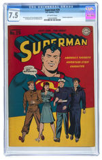 "SUPERMAN" #29 JULY-AUGUST 1944 CGC 7.5 VF-.