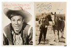 WESTERN STARS AUTOGRAPH/SIGNED PHOTO LOT.