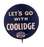 "LET'S GO WITH COOLIDGE."