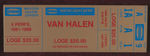 VAN HALEN CONCERT TICKET AWARD DISPLAY.