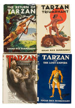 TARZAN HARDCOVER BOOK LOT.