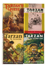 TARZAN HARDCOVER BOOK LOT.