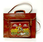 "ROY ROGERS/KING OF THE COWBOYS" LEATHERETTE SCHOOL BAG.