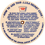 "JUNIOR JUSTICE SOCIETY OF AMERICA" DECODER & PATCH.