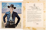 "HOPALONG CASSIDY SAVINGS CLUB" KIT.