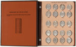 NEAR COMPLETE SET OF FRANKLIN HALF DOLLARS 1948-1963 AU-PROOF.